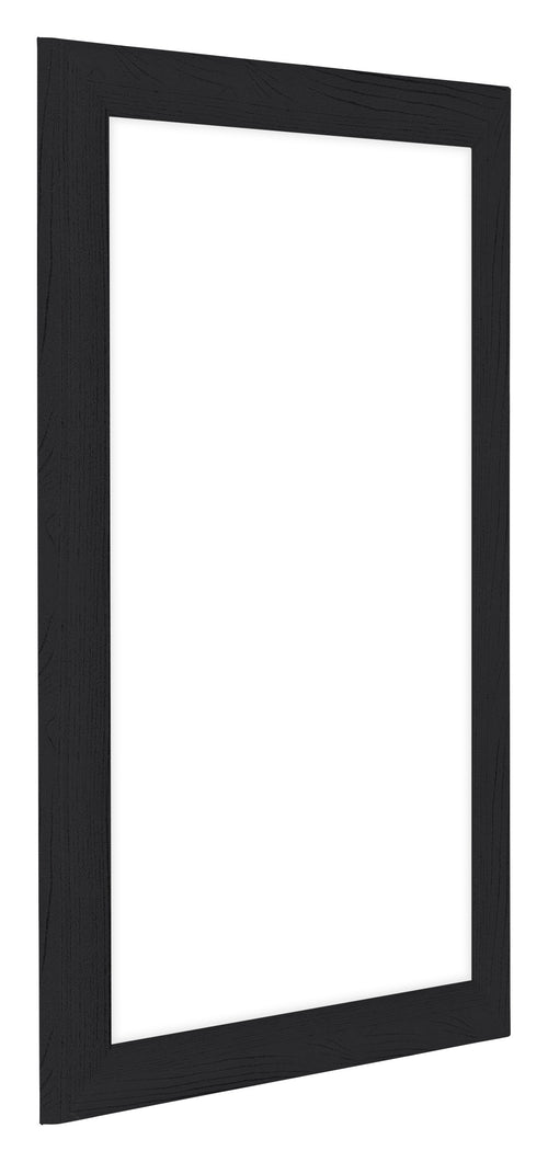 Como MDF Photo Frame 60x90cm Black Woodgrain Front Oblique | Yourdecoration.com