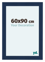 Como MDF Photo Frame 60x90cm Dark Blue Swept Front Size | Yourdecoration.com