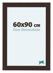 Como MDF Photo Frame 60x90cm Oak Dark Front Size | Yourdecoration.com