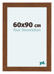 Como MDF Photo Frame 60x90cm Oak Rustic Front Size | Yourdecoration.com