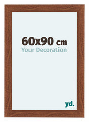 Como MDF Photo Frame 60x90cm Walnut Front Size | Yourdecoration.com