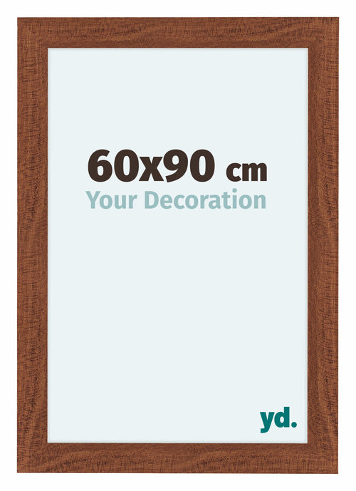 Como MDF Photo Frame 60x90cm Walnut Front Size | Yourdecoration.com