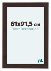 Como MDF Photo Frame 61x91 5cm Oak Dark Front Size | Yourdecoration.com