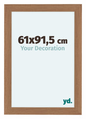 Como MDF Photo Frame 61x91 5cm Walnut Light Front Size | Yourdecoration.com