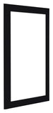 Como MDF Photo Frame 62x93cm Black High Gloss Front Oblique | Yourdecoration.com