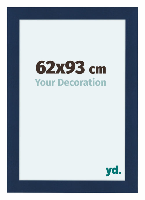 Como MDF Photo Frame 62x93cm Dark Blue Swept Front Size | Yourdecoration.com