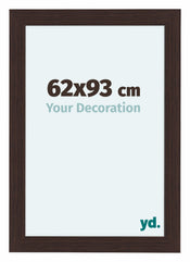 Como MDF Photo Frame 62x93cm Oak Dark Front Size | Yourdecoration.com