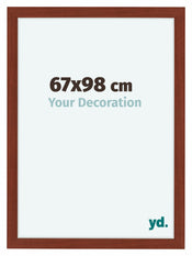 Como MDF Photo Frame 67x98cm Cherry Front Size | Yourdecoration.com