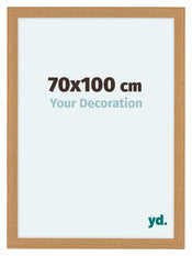 Como MDF Photo Frame 70x100cm Beech Front Size | Yourdecoration.com
