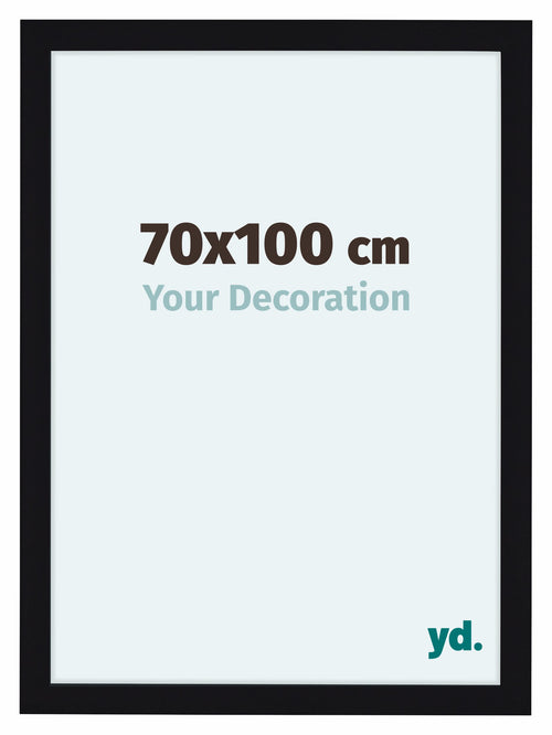 Como MDF Photo Frame 70x100cm Black High Gloss Front Size | Yourdecoration.com