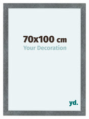 Como MDF Photo Frame 70x100cm Iron Swept Front Size | Yourdecoration.com