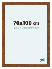 Como MDF Photo Frame 70x100cm Oak Rustic Front Size | Yourdecoration.com