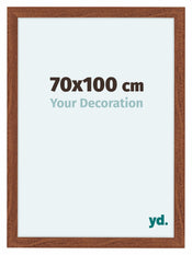 Como MDF Photo Frame 70x100cm Walnut Front Size | Yourdecoration.com