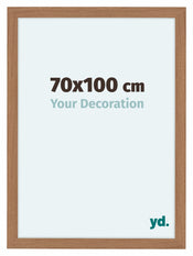 Como MDF Photo Frame 70x100cm Walnut Light Front Size | Yourdecoration.com