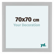 Como MDF Photo Frame 70x70cm White Matte Front Size | Yourdecoration.com