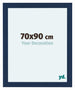 Como MDF Photo Frame 70x90cm Dark Blue Swept Front Size | Yourdecoration.com