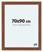 Como MDF Photo Frame 70x90cm Walnut Front Size | Yourdecoration.com