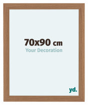 Como MDF Photo Frame 70x90cm Walnut Light Front Size | Yourdecoration.com