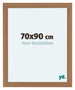 Como MDF Photo Frame 70x90cm Walnut Light Front Size | Yourdecoration.com