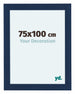 Como MDF Photo Frame 75x100cm Dark Blue Swept Front Size | Yourdecoration.com