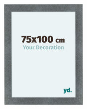 Como MDF Photo Frame 75x100cm Iron Swept Front Size | Yourdecoration.com