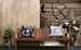 Dimex Vintage Garage Wall Mural 225x250cm 3 Panels Ambiance | Yourdecoration.com