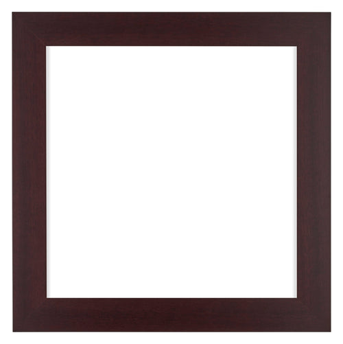 Dover Wood Photo Frame 20x20cm Mahogany Front | Yourdecoration.com