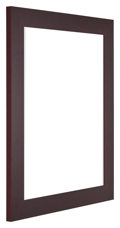 Dover Wood Photo Frame 24x30cm Mahogany Front Oblique | Yourdecoration.com