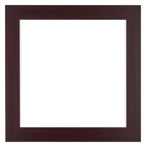 Dover Wood Photo Frame 25x25cm Mahogany Front | Yourdecoration.com