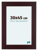 Dover Wood Photo Frame 30x45cm Mahogany Front Size | Yourdecoration.com