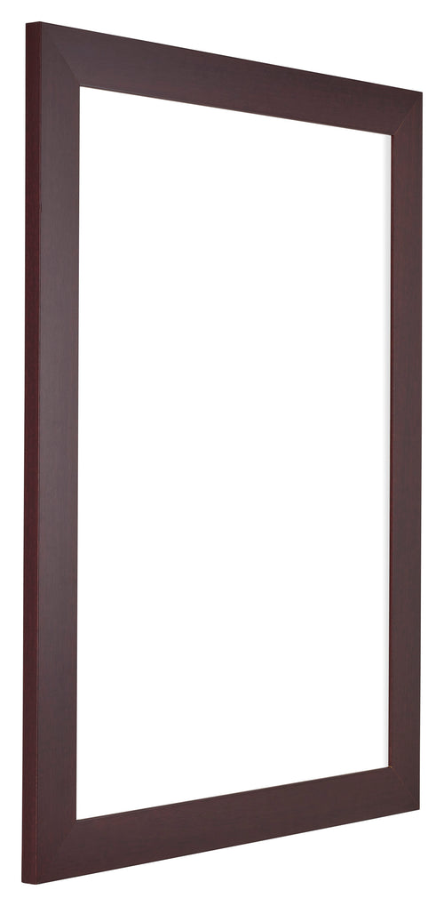 Dover Wood Photo Frame 35x50cm Mahogany Front Oblique | Yourdecoration.com