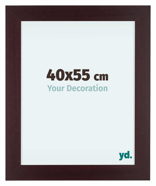 Dover Wood Photo Frame 40x55cm Mahogany Front Size | Yourdecoration.com