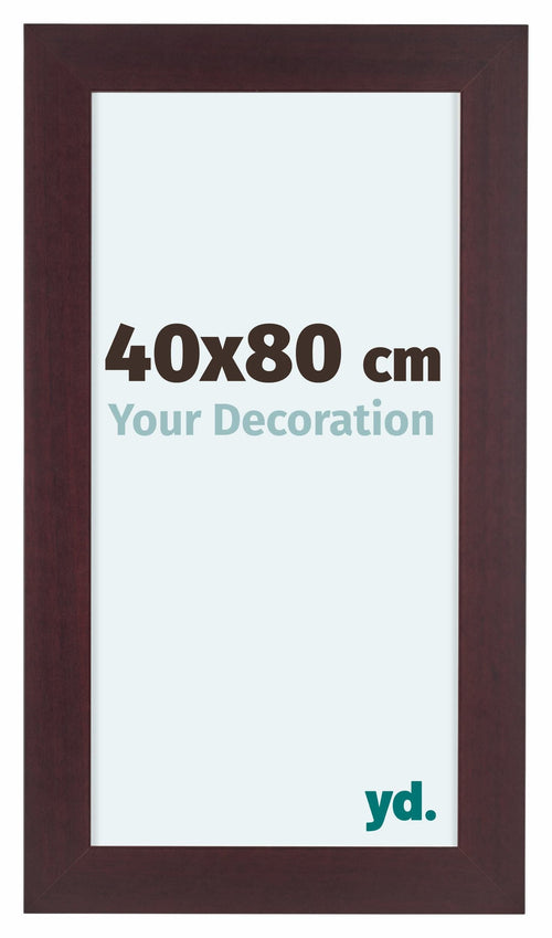 Dover Wood Photo Frame 40x80cm Mahogany Front Size | Yourdecoration.com