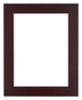 Dover Wood Photo Frame 60x80cm Mahogany Front | Yourdecoration.com