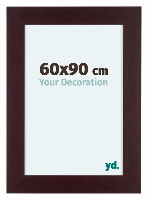 Dover Wood Photo Frame 60x90cm Mahogany Front Size | Yourdecoration.com