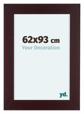 Dover Wood Photo Frame 62x93cm Mahogany Front Size | Yourdecoration.com