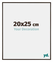 Evry Plastic Photo Frame 20x25cm Anthracite Front Size | Yourdecoration.com