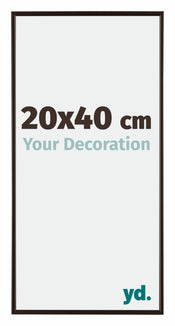 Evry Plastic Photo Frame 20x40cm Anthracite Front Size | Yourdecoration.com