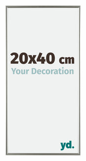 Evry Plastic Photo Frame 20x40cm Champagne Front Size | Yourdecoration.com