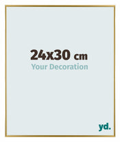 Evry Plastic Photo Frame 24x30cm Gold Front Size | Yourdecoration.nl