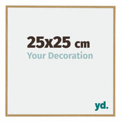 Evry Plastic Photo Frame 25x25cm Beech Light Front Size | Yourdecoration.com