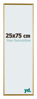 Evry Plastic Photo Frame 25x75cm Gold Front Size | Yourdecoration.com