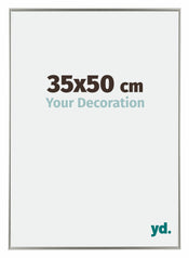 Evry Plastic Photo Frame 35x50cm Champagne Front Size | Yourdecoration.com