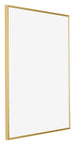 Evry Plastic Photo Frame 36x49cm Gold Front Oblique | Yourdecoration.com