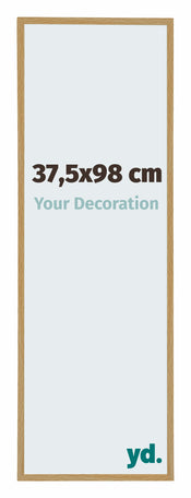 Evry Plastic Photo Frame 37 5x98cm Beech Light Front Size | Yourdecoration.com