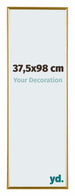 Evry Plastic Photo Frame 37 5x98cm Gold Front Size | Yourdecoration.com