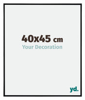 Evry Plastic Photo Frame 40x45cm Black Matt Front Size | Yourdecoration.com