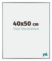 Evry Plastic Photo Frame 40x50cm Silver Front Size | Yourdecoration.com