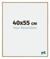 Evry Plastic Photo Frame 40x55cm Beech Light Front Size | Yourdecoration.com