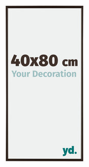 Evry Plastic Photo Frame 40x80cm Anthracite Front Size | Yourdecoration.com